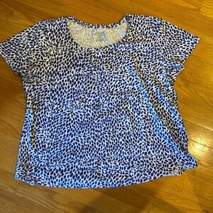 Chicos Fun Print Top